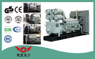 三菱800kw柴油发电机组_日本三菱发动机型号S12H-PTA-S规格技术参数尺寸大小耗油量