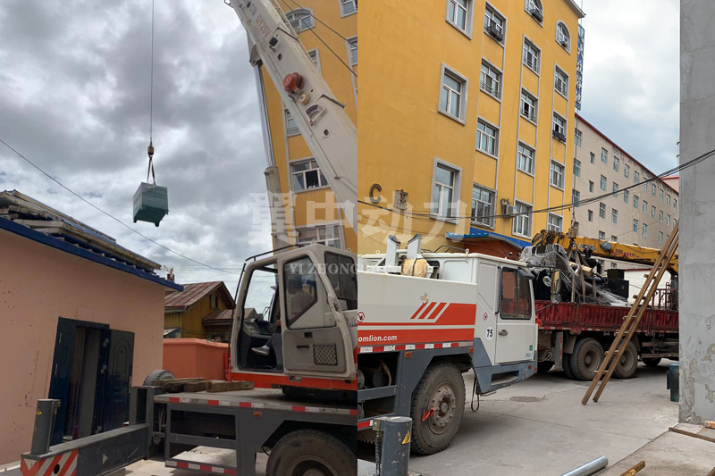 上柴600kw柴油发电机组发货图